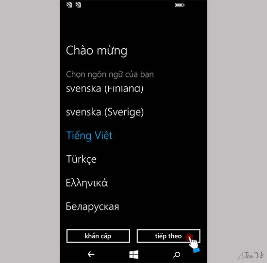 Sau khi cài đặt xong