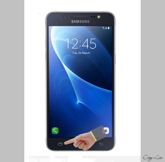 nhấn vào phím đa nhiệm