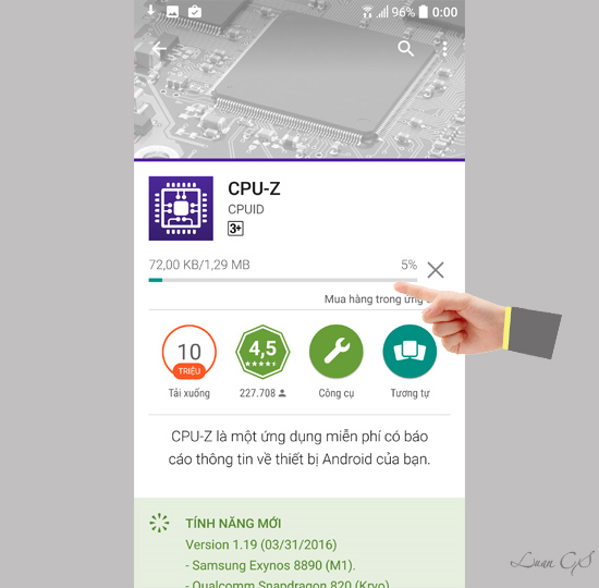 Tải CPUZ về m&aacute;y