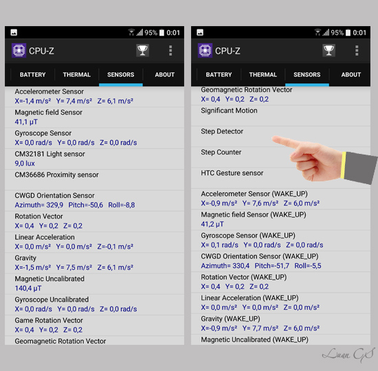 Cảm biến trong m&aacute;y