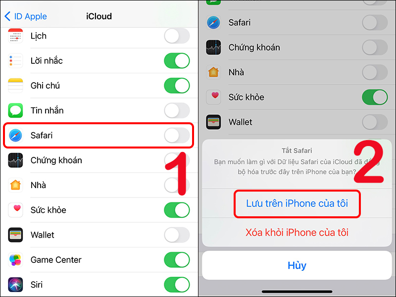 Dùng chung iCloud có xem được cuộc gọi, tin nhắn Zalo, iMessage không?