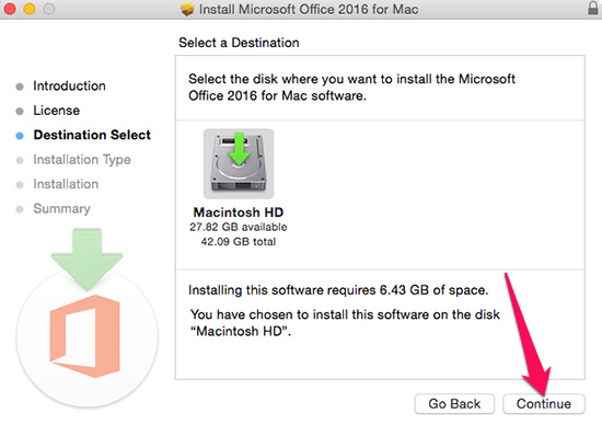 Hướng dẫn cài Office 2016 lên Mac OS