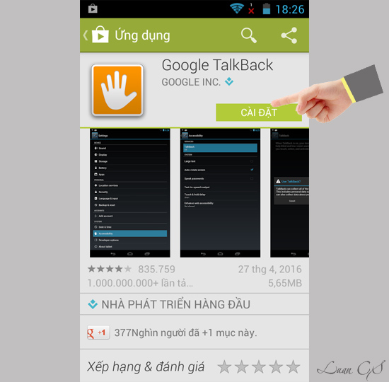 ​Google TalkBack