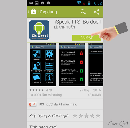 ​Vn SpeakTTS