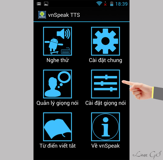 Cài đặt giọng nói cho VnspeakTTS
