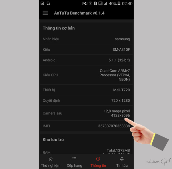 Th&ocirc;ng tin CPU, IME, Phi&ecirc;n bản Android