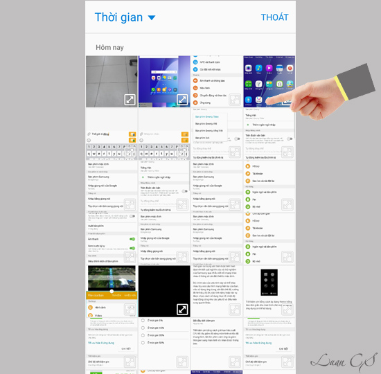 Chọn ảnh trong bộ sưu tập