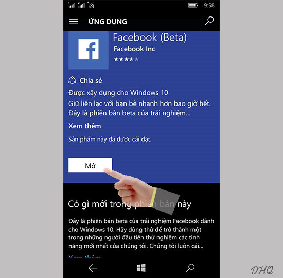 Tải về ứng dụng Facebook
