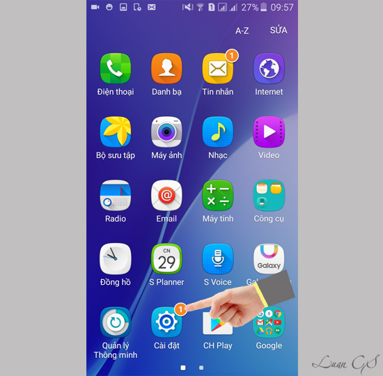 Chọn c&agrave;i đặt