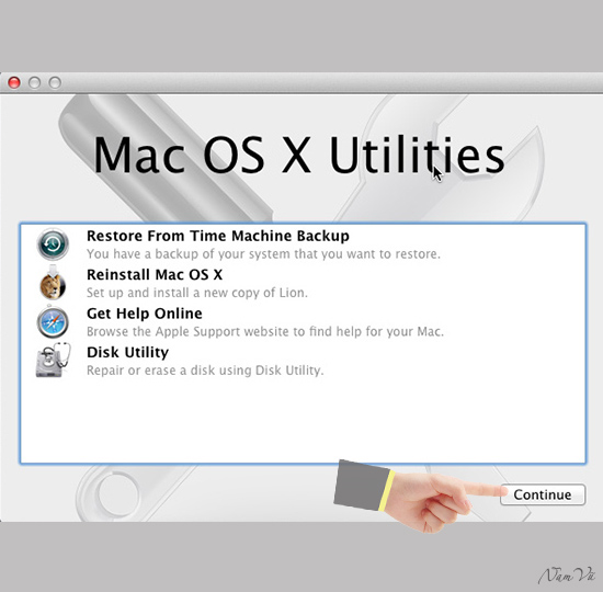 Cách cài đặt Mac OS X trên Macbook Air - Thegioididong.com