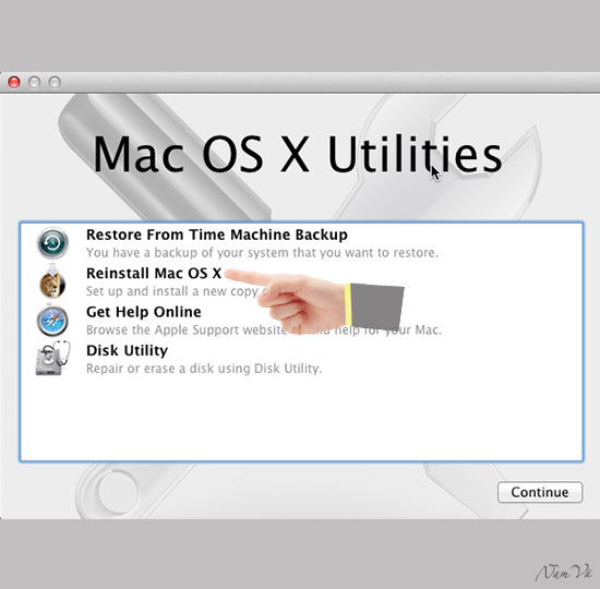 Cách cài đặt Mac OS X trên Macbook Air - Thegioididong.com