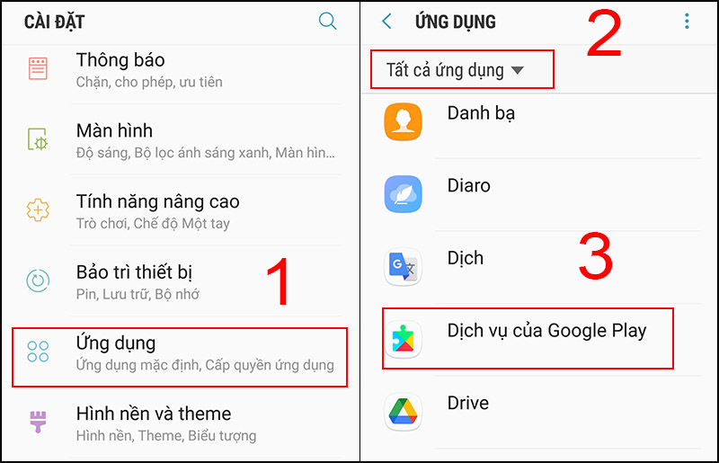 Cách sửa lỗi điện thoại đã dừng trên máy Samsung cực hiệu quả