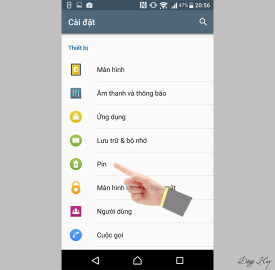 Bước 2: Chọn 