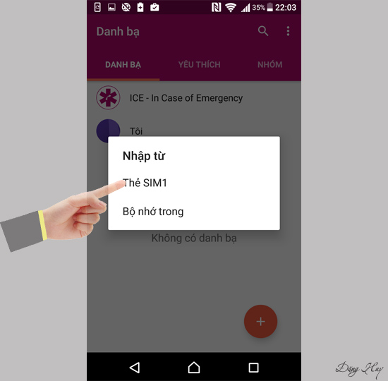 Bước 4: Chọn 