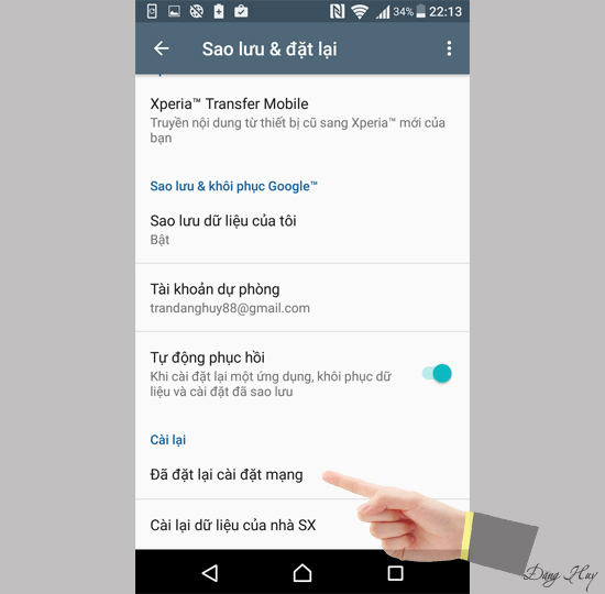 Bước 3: Chọn 