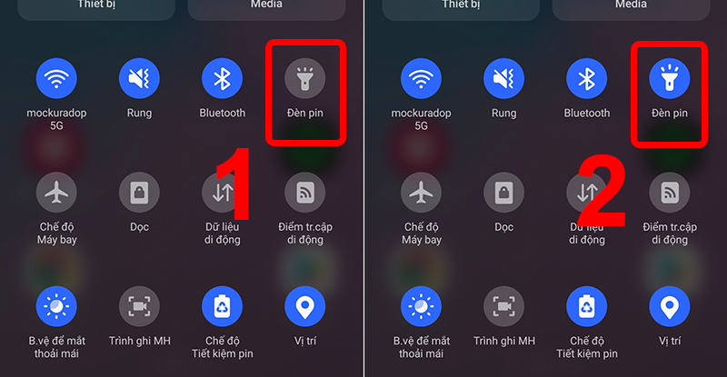 Cách Bật/Tắt Đèn Pin, Mở/Tắt Đèn Flash Trên Điện Thoại Samsung Cực Dễ -  Thegioididong.Com