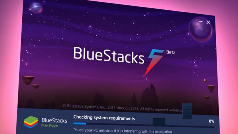 Phần mềm giả lập BlueStacks
