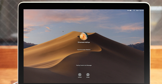 Bỏ qua những bức ảnh màn hình khóa mặc định của MacBook, chúng tôi sẽ giúp bạn tùy chỉnh ảnh màn hình khóa sao cho phù hợp với cá tính của bạn. Hãy xem hình ảnh liên quan để thấy những ý tưởng hữu ích để thay đổi không gian màn hình của chiếc MacBook yêu quý của bạn.