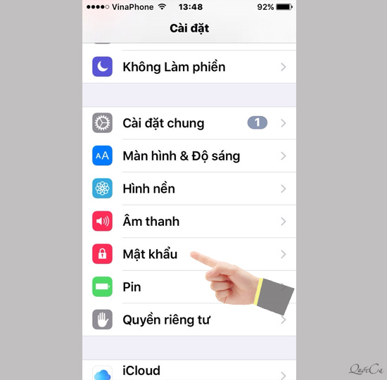 Chọn mật khẩu