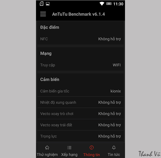 Đặc điểm, mạng và cảm biến