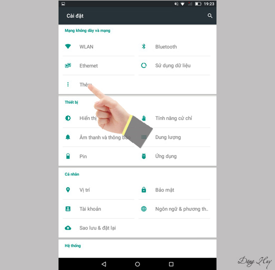 Bước 2: Chọn "Thêm".