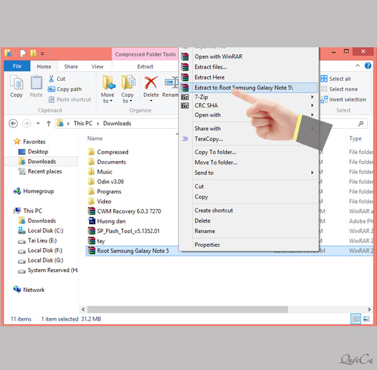 Root Samsung Galaxy Note 5 Android 6.0.1 model SM-N920C