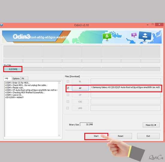 Hướng dẫn root Samsung Galaxy A5 (2015)