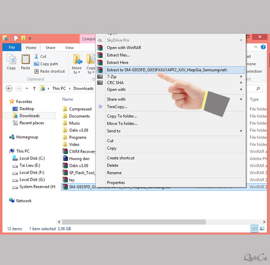 Hướng dẫn chạy lại rom Samsung Galaxy S7 Edge