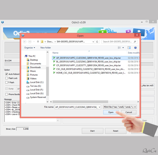 Hướng dẫn chạy lại rom Samsung Galaxy S7 Edge