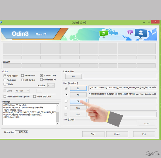 Hướng dẫn chạy lại rom Samsung Galaxy S7 Edge
