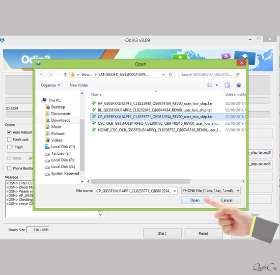Hướng dẫn chạy lại rom Samsung Galaxy S7 Edge