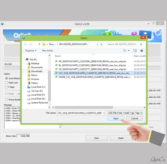 Hướng dẫn chạy lại rom Samsung Galaxy S7 Edge