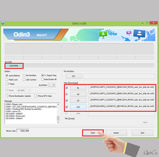 Hướng dẫn chạy lại rom Samsung Galaxy S7 Edge