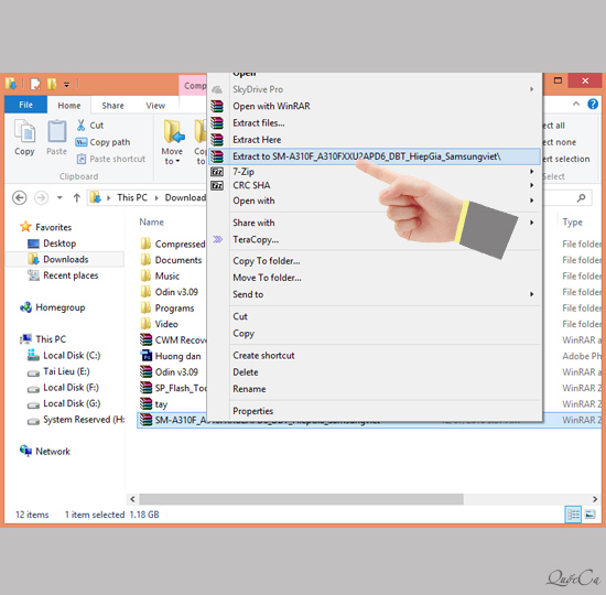 Hướng dẫn stock rom Samsung Galaxy A3 (2016)
