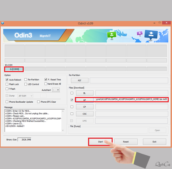 Hướng dẫn stock rom Samsung Galaxy A3 (2016)