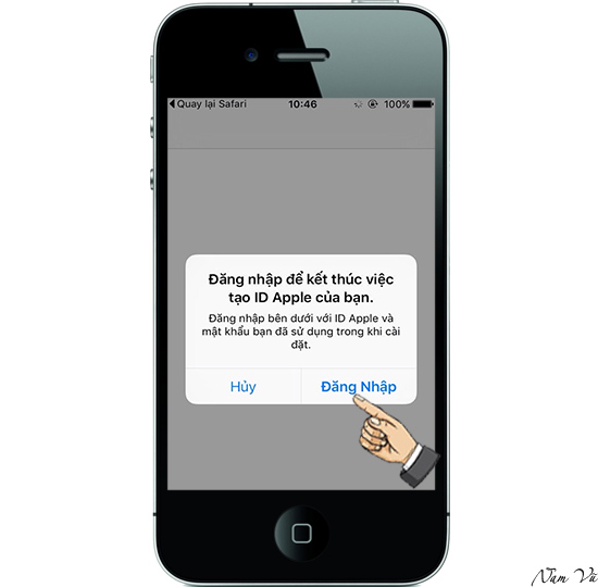 Đăng nhập lại Apple ID thêm lần nữa là bắt đầu vào App Store sử dụng được.