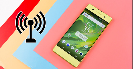 4 bước chia sẻ kết nối Internet trên Sony Xperia XA