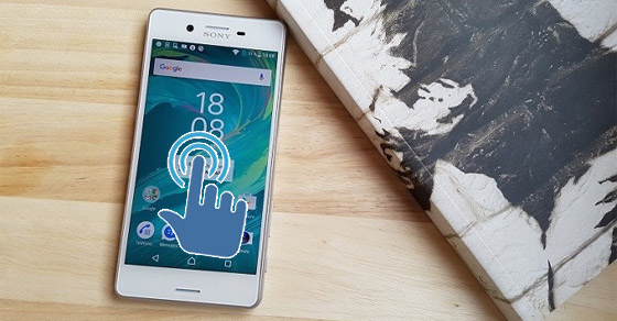 3 bước bật chạm 2 lần khóa màn hình trên Sony Xperia X