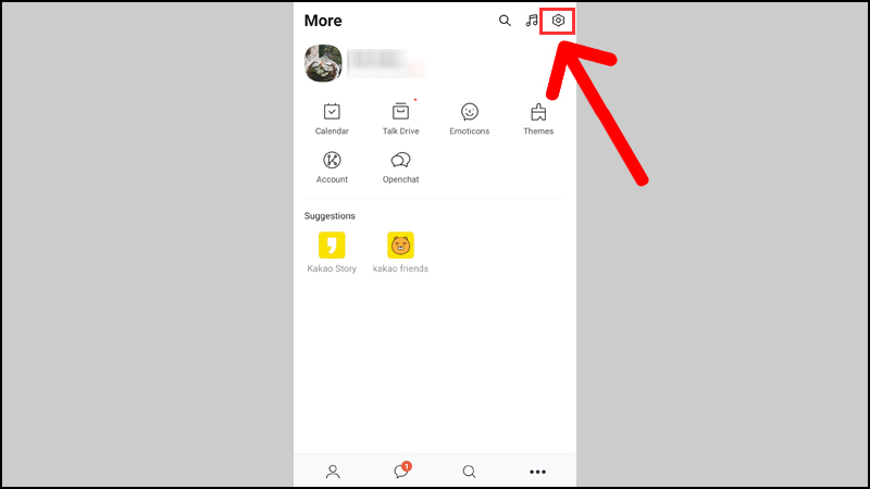 Vào Settings