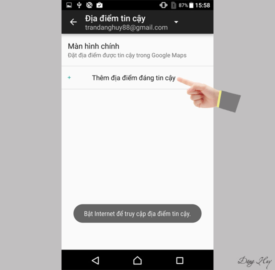 Địa điểm tin cậy