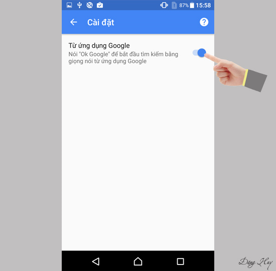 Giọng nói đáng tin cậy