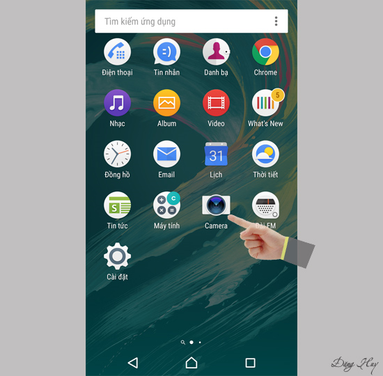 Tắt âm chụp ảnh trên Sony Xperia XA Ultra