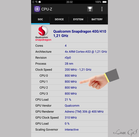 oppo a37f cpu