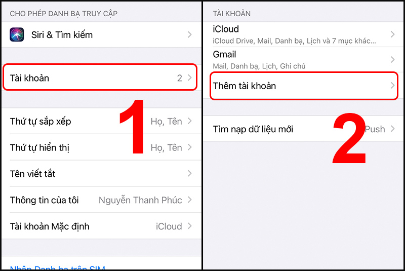 Cách sao lưu và đồng bộ danh bạ iPhone lên Gmail cực nhanh