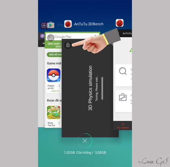 Biểu tượng ứng dụng đã bị khóa