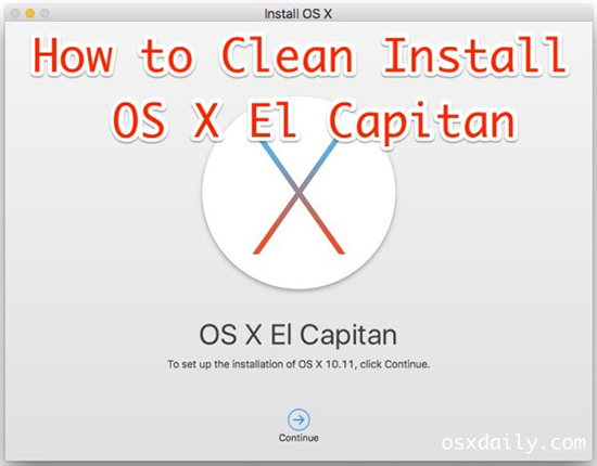 Hướng dẫn cài mới OS X El Capitan - Thegioididong.com