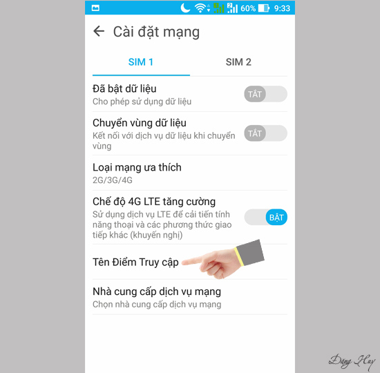 Bước 6: Chọn 