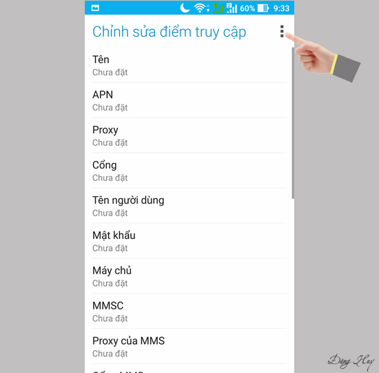 Bước 9: Chọn 