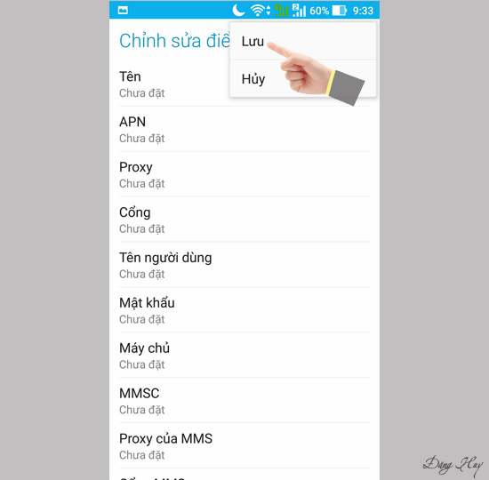 Bước 10: Chọn 