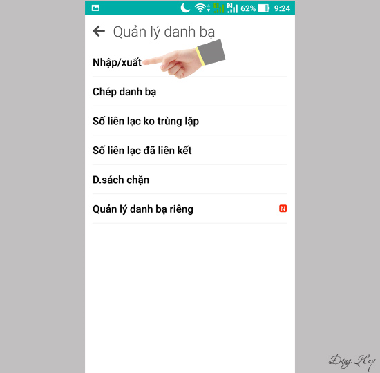 Bước 4: Chọn 